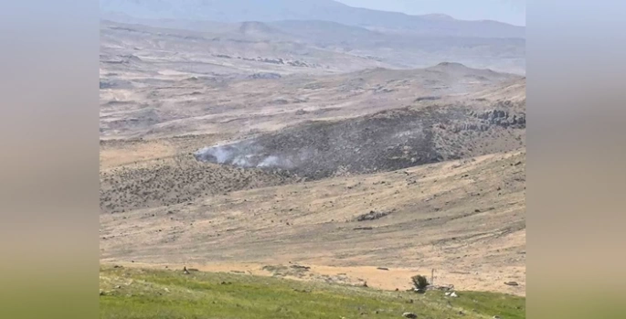 Muradiye'de Dağlık Alan Yangını: 9 Saate Yakın Süredir Devam Ediyor