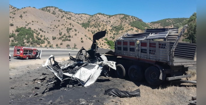 Bingöl'de trafik kazası: 1 ölü