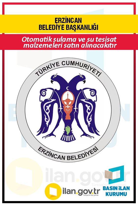 ERZİNCAN BELEDİYE BAŞKANLIĞI