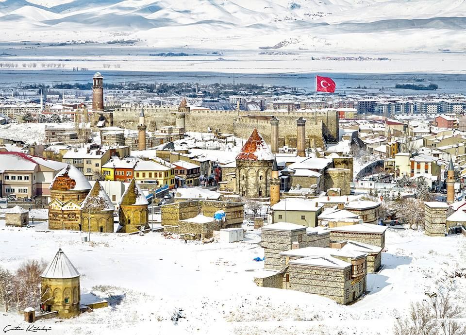 Erzurum’da zemheri zamanı