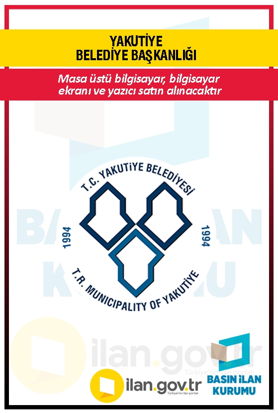 YAKUTİYE BELEDİYE BAŞKANLIĞI