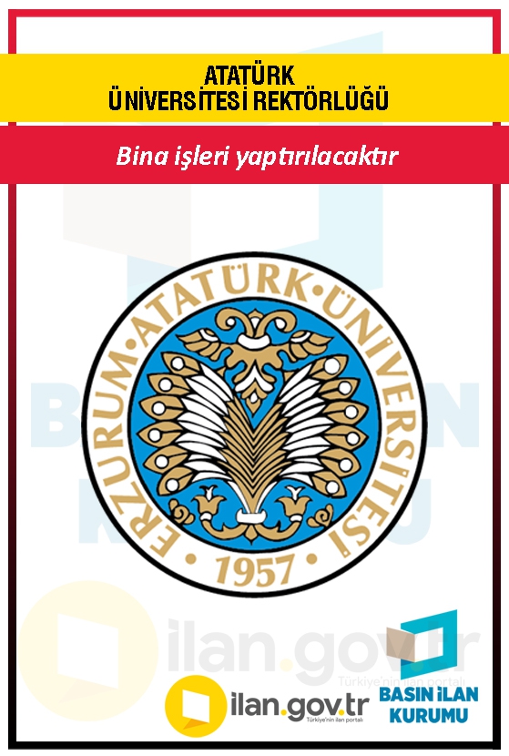 ATATÜRK ÜNİVERSİTESİ REKTÖRLÜĞÜ