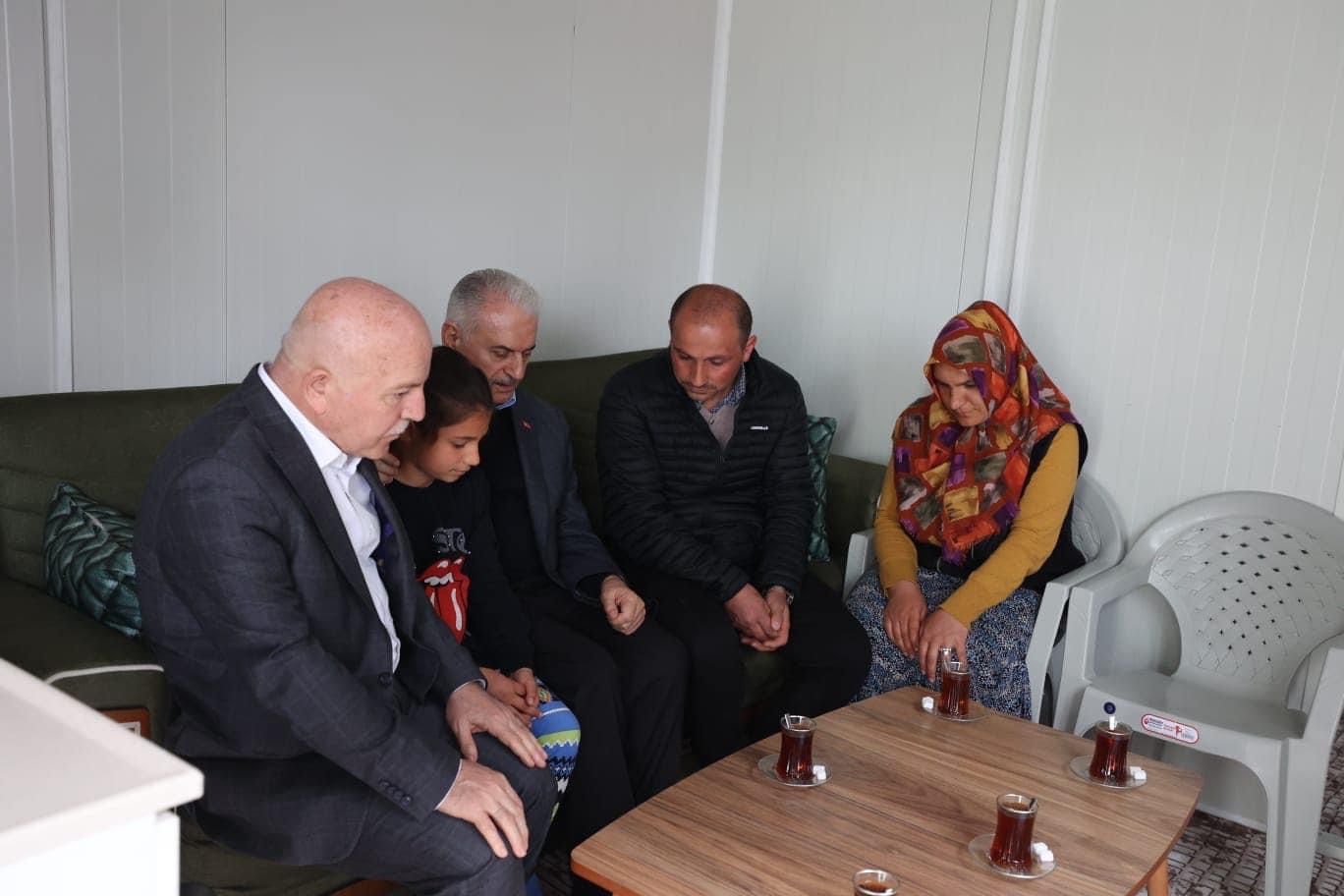 Binali Yıldırım’dan Sekmen’e teşekkür