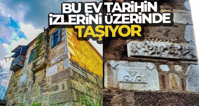 Bu ev tarihin izlerini üzerinde taşıyor