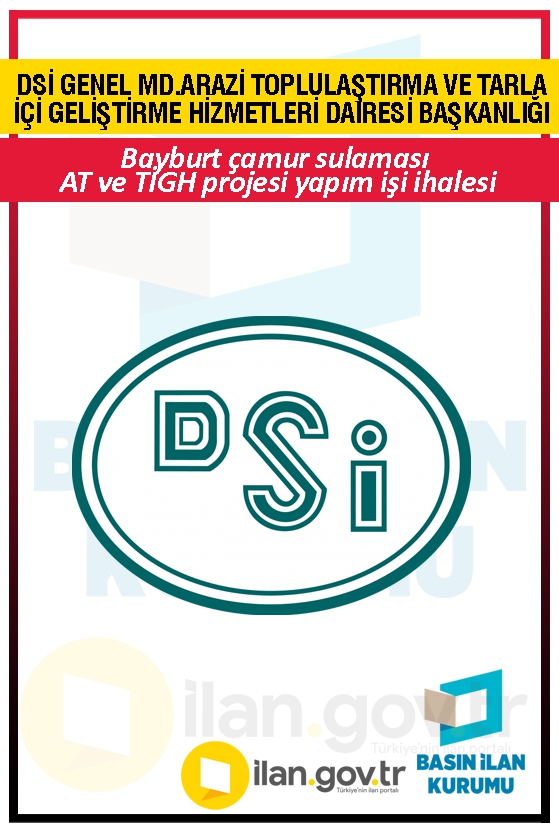 DSİ GENEL MD.ARAZİ TOPLULAŞTIRMA VE TARLA İÇİ GELİŞTİRME HİZMETLERİ DAİRESİ BAŞKANLIĞI