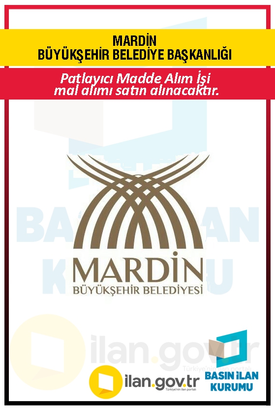 MARDİN BÜYÜKŞEHİR BELEDİYE BAŞKANLIĞI