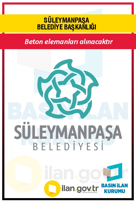 SÜLEYMANPAŞA BELEDİYE BAŞKANLIĞI