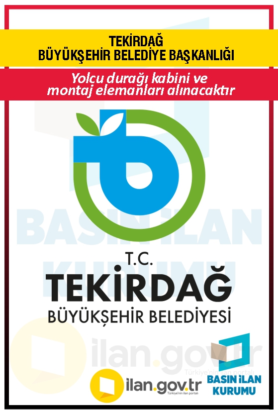 TEKİRDAĞ BÜYÜKŞEHİR BELEDİYE BAŞKANLIĞI