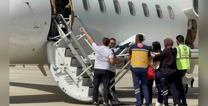 ağrı'da hasta çocuk ankara'ya sevk edildi: dört yaşındaki çocuğun durumu ağırlaştı
