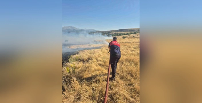 Tatvan'da piknik ateşi faciasi: 45 dönüm kül oldu