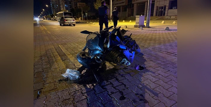 Yeşilyurt'ta trafik kazası: 1 yaralı
