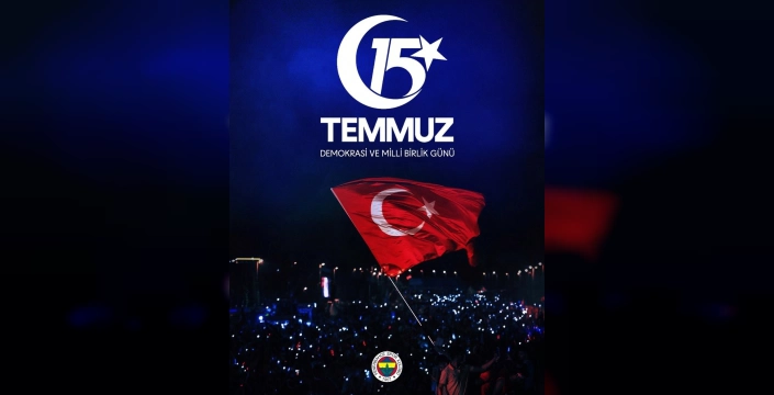 15 Temmuz'da spor dünyasından anlamlı mesajlar