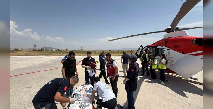 9 aylık bebek Elazığ'a sevk edildi: Akut solunum yetmezliği ve metabolik sendrom teşhisi