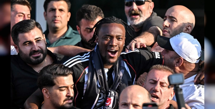 Abraham, Beşiktaş'ta ilk antrenmanına çıktı