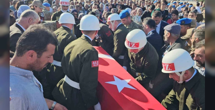 Adilcevaz'da şehit cenaze töreni