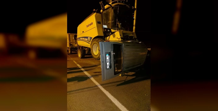 Ağrı'da korkunç kaza: 2 yaralı