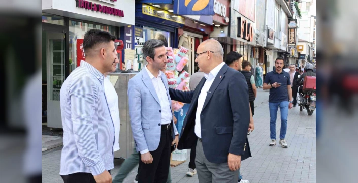 Ağrı Valisi esnafı ziyaret etti