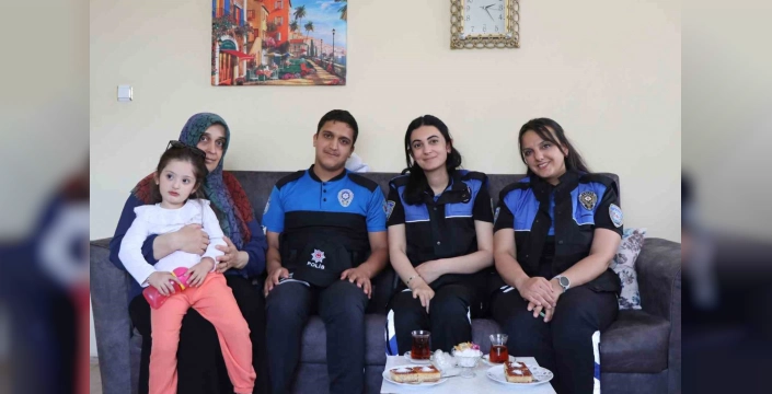 Ahmet arif'in polis olma hayali gerçekleşti