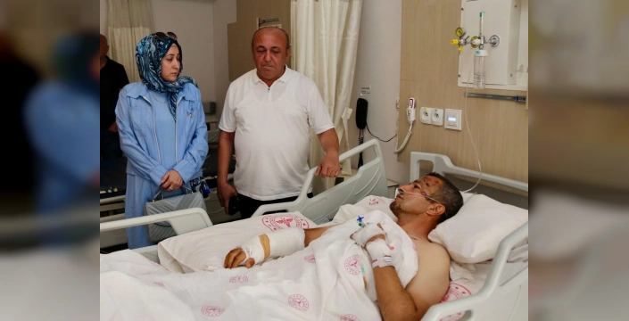 Aksaray'da polis memuru yaralandı: Emniyet Müdürü Demir geçmiş olsun dileğinde bulundu