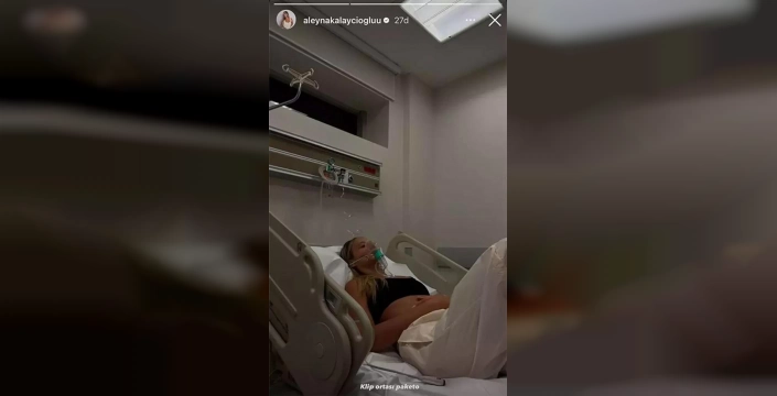 Aleyna Kalaycıoğlu hastaneden paylaşım yaptı: Sektördeki egoist insanlardan şikayetçi