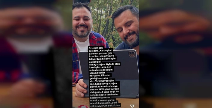 Alişan, Kardeşi Selçuk Tektaş'ı Anma Töreni'nde: '4 Yıl Geçti Ama Yaram Taze'