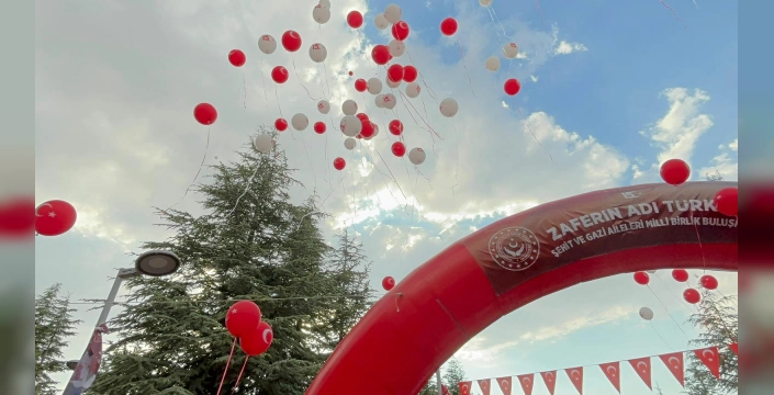 Ankara'da şehit ve gazi aileleri buluştu