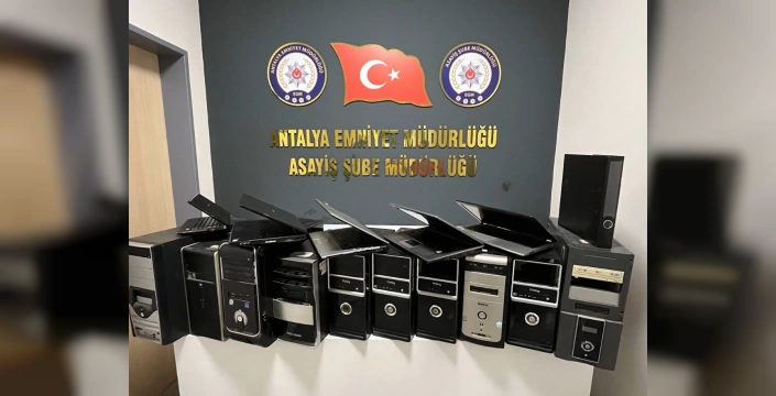 Antalya'da 6 milyon liralık dolandırıcılık: 10 şüpheli yakalandı