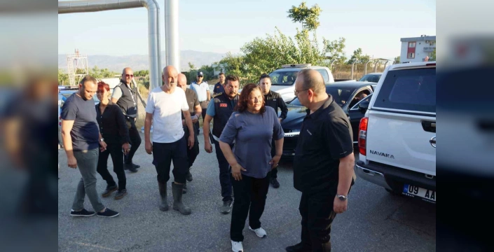 Aydın'da yangın: Büyükşehir Belediyesi'nden destek