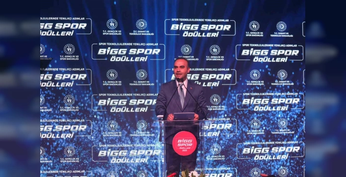Bakanlar Bak ve Kacır Bigg Spor Ödülleri'nde: Milli Teknoloji Hamlesi Sporla Buluştu