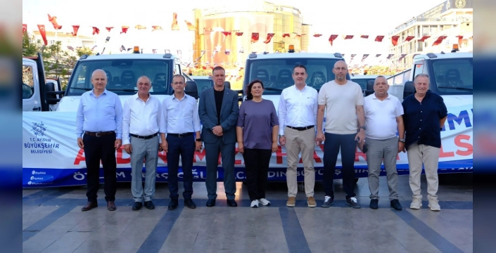 Bozdoğan'a yeni hizmet aracı: Aydın Büyükşehir Belediyesi'nden destek
