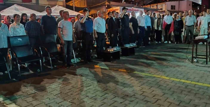 Bozdoğan'da 15 Temmuz Anması: Şehitler Anıldı, Demokrasi Vurgusu Yapıldı
