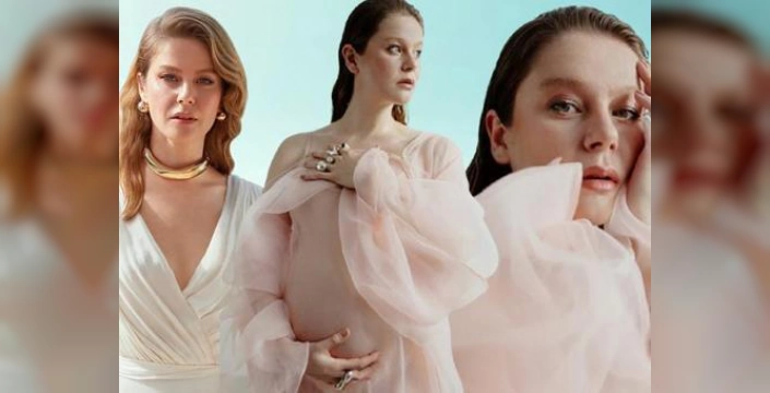 Burcu Biricik, kızının 1. yaş gününü kutladı
