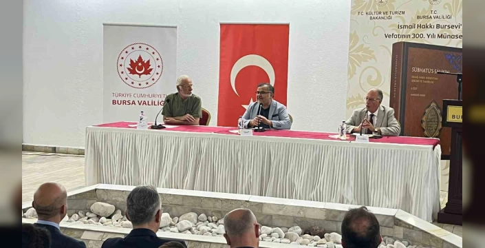 Bursa'da İsmail Hakkı Bursevi Hazretleri Anıldı: Yeni Eseri 'Sübhatü’s-Salikin' Tanıtıldı