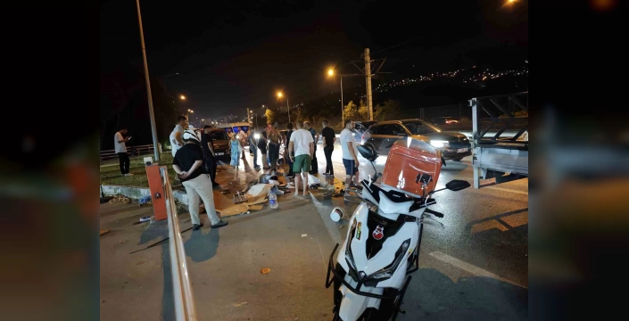 Bursa'da trafik kazası: 3 yaralı