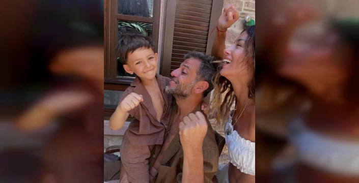 Cansu Tosun, oğlu Marsel'in 5. yaş gününü kutladı