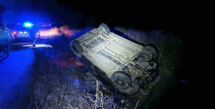 Çorum'da kaza: 16 yaşındaki ehliyetsiz sürücü yaralandı, 37 bin TL ceza