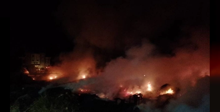 Didim'de yangın paniği: Hızlı müdahaleyle alevler söndürüldü