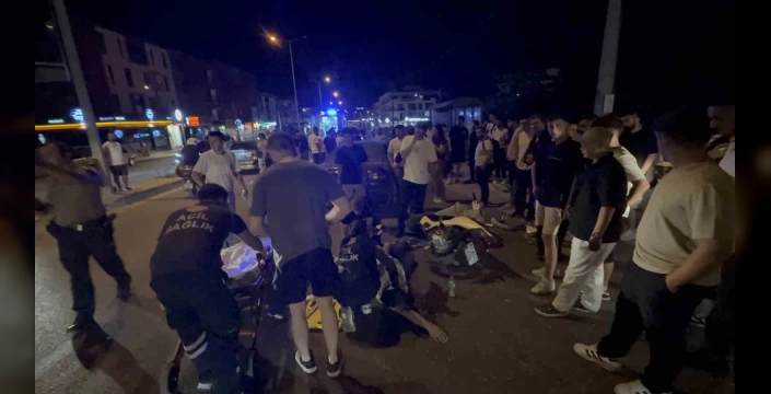 Düzce'de korkunç kaza: 2 yaralı