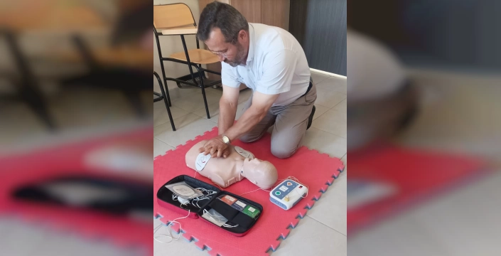 Düzce doğa koruma personeline ilk yardım eğitimi