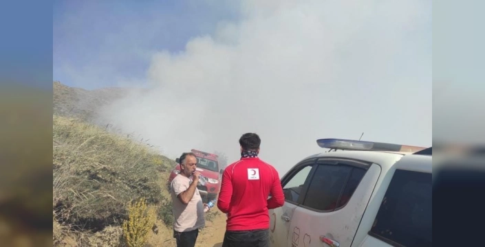 Elazığ'da yangın yeniden alevlendi: 500 dönüm kül oldu