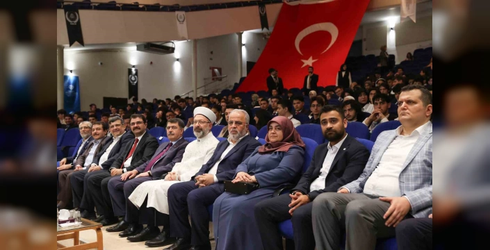Erbaş: İslam Medeniyeti'nin Adalet Sistemine Uygun Bir BM, Dünyayı Kurtarır