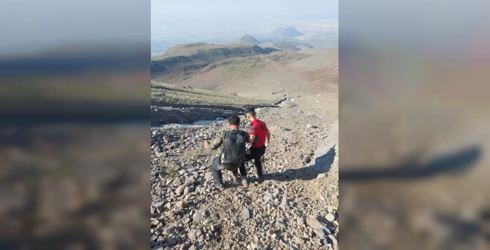 Erciyes Dağı'nda kaybolan dağcı kurtarıldı