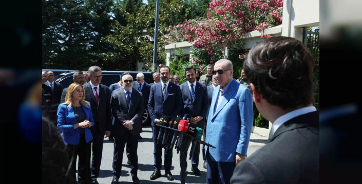 Erdoğan: Putin ve Trump ile görüşmeler; İstanbul'da zirve hedefi