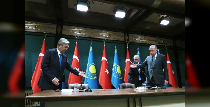 Erdoğan-Tokayev Görüşmesi: Stratejik Ortaklık Güçleniyor, Gazze'deki Soykırım Kınandı