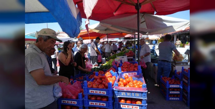 Erzincan domatesleri bölge illerinde sofraları süslüyor