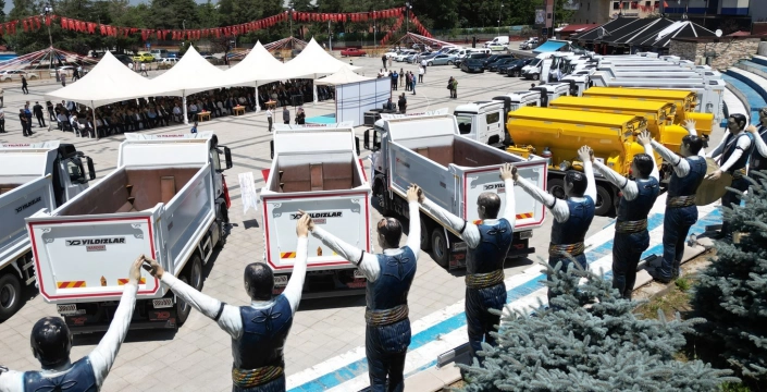 Erzurum'a 19 Yeni Araç: Hizmet Seferberliği Devam Ediyor