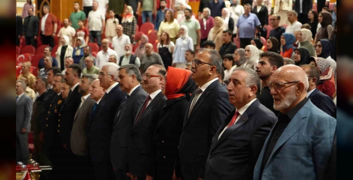 Erzurum'da 'Darbe Kafası' filmi gösterildi