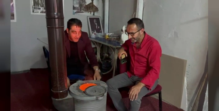 Erzurum'da Temmuz Soğuğunda Soba Yandı