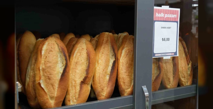 Erzurum'da yeni halk pazarı: Ekmek 6 TL, vatandaş memnun