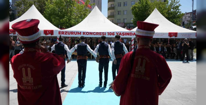 Erzurum Kongresi'nin 106. Yılı Kutlandı: Milli Birlik ve Beraberlik Vurgusu